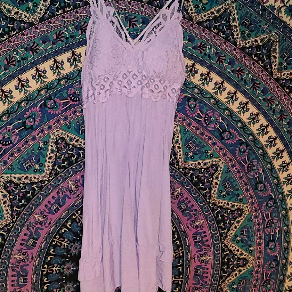 Purple dress